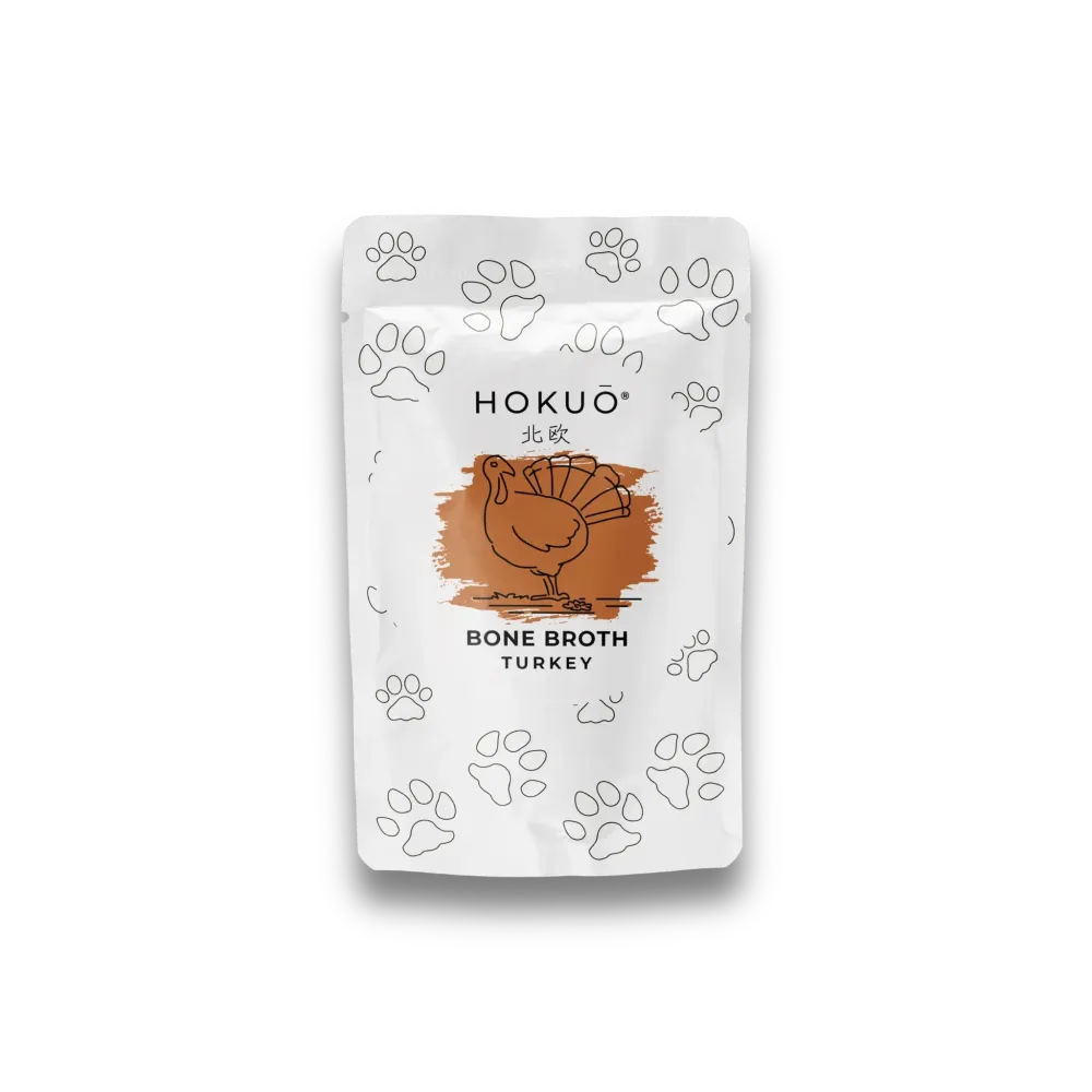 Hokuō® - Benbuljong - Kalkonsmak - 230 ml och 100 ml