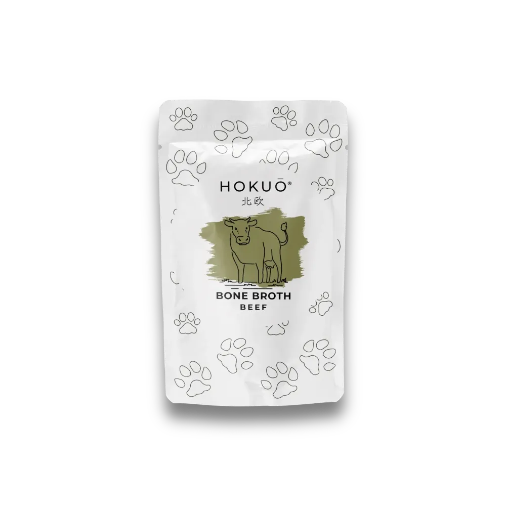 Hokuō® - Benbuljong - Nötköttsmak - 230 ml och 100 ml