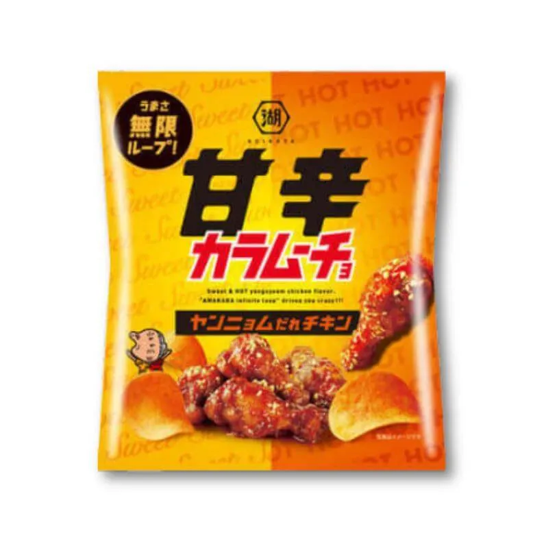Koikeya Karamucho Söta & Kryddiga Chips - Yangnyeom Kyckling