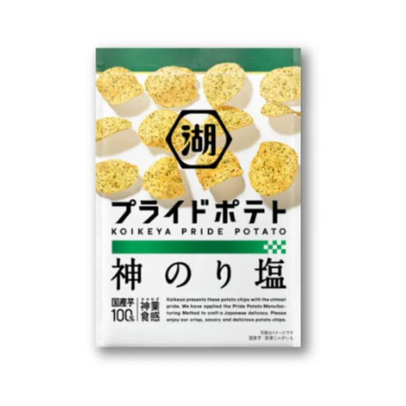 Koikeya PRIDE Potatischips – Tångsalt