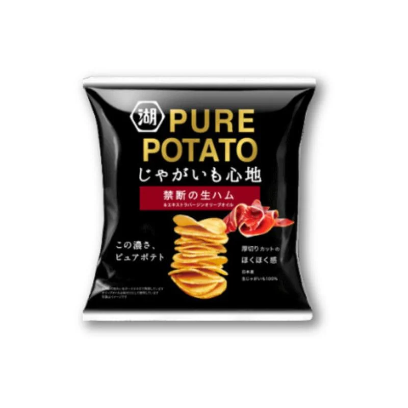 Koikeya Pure Potato Chips - Råskinka