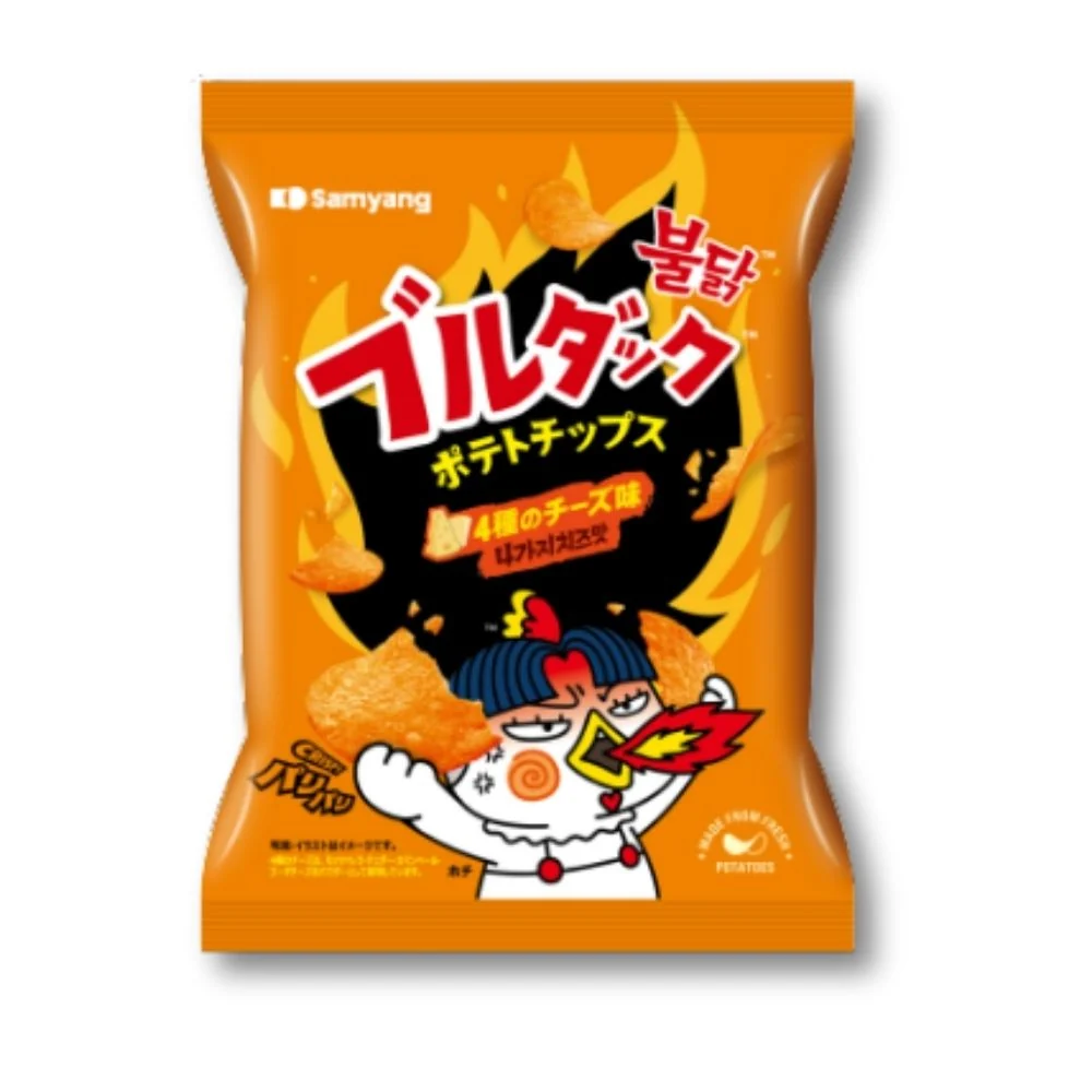 Samyang Buldak Kryddpotatischips – ostsmak