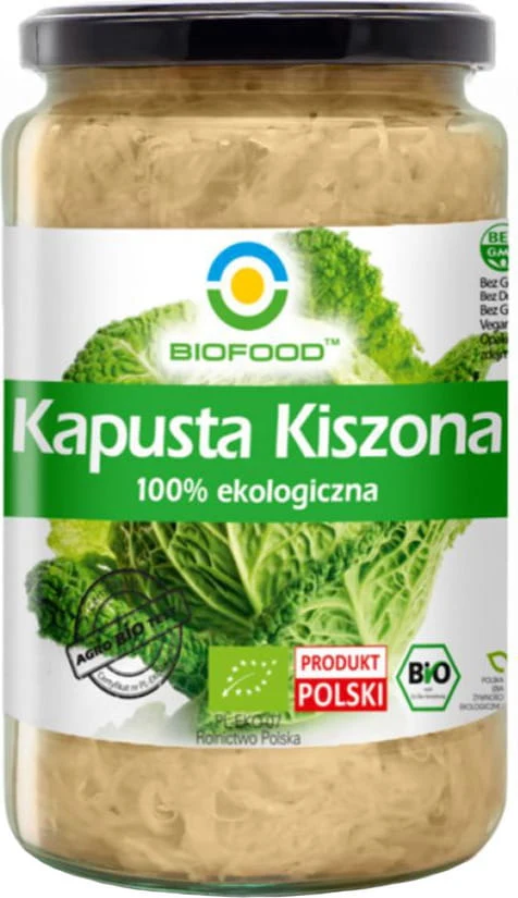 Glutenfritt surkål BIO 700 g (500 g) - BIO LIVSMEDEL