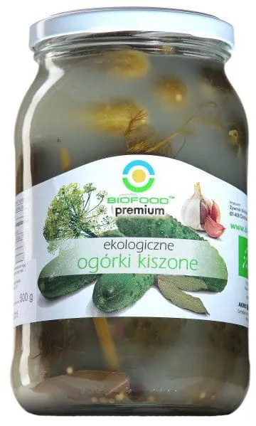 Inlagda gurkor EKO 700 g - EKO LIVSMEDEL