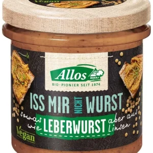 VEGAN PASTA 'LA WURST LEBERWURST GLUTENFRI EKOLOGISK 135 g - ALLOS