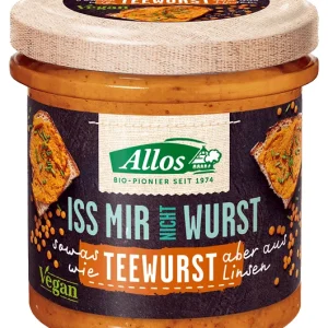 VEGAN PASTA 'LA WURST TEEWURST GLUTENFRI EKOLOGISK 135 g - ALLOS