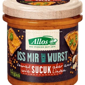 VEGANE PASTA 'LA SUCUK WURST GLUTENFREI BIO 135 g - ALLOS