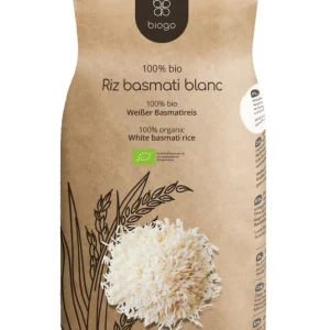 Ekologisk basmatiris 1 kg Biogo