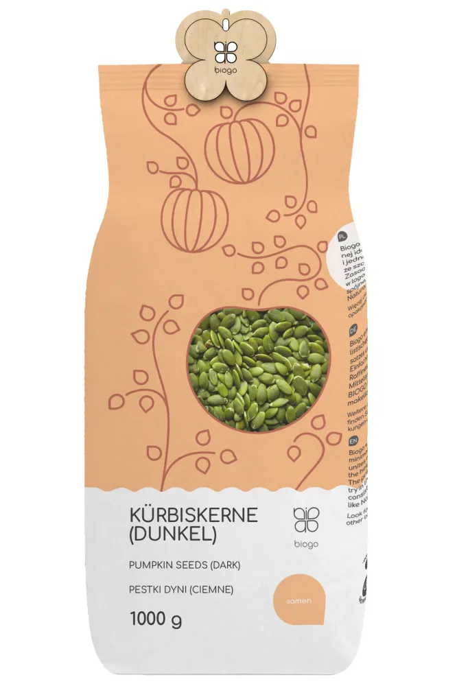 Pumpakärnor 1 kg BIOGO