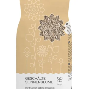 Skalade solroskärnor 1 kg BIOGO