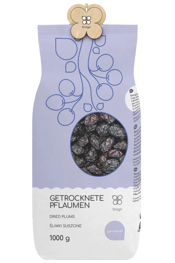 Torkade plommon 1 kg BIOGO