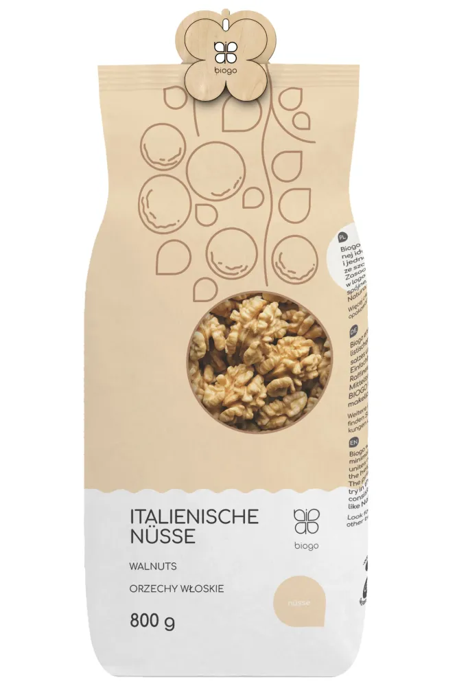 Valnötter 800 g BIOGO