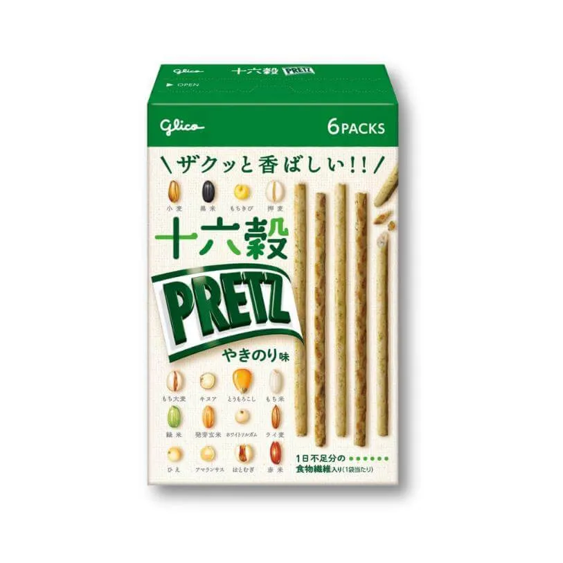 Pretz Biscuit Sticks - rostade sjögräs