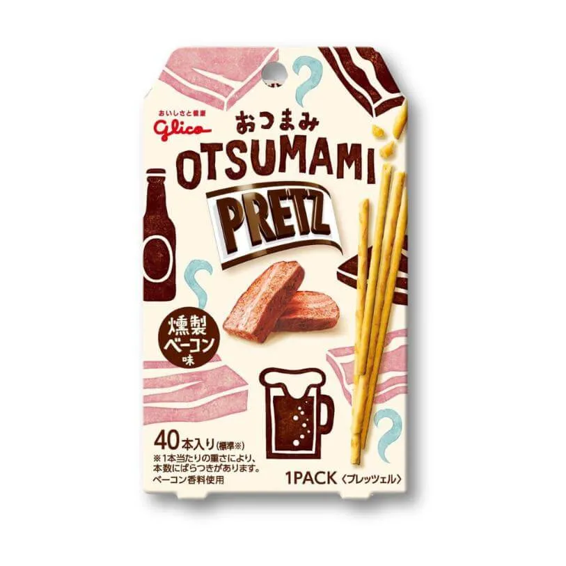 Pretz Super Crispy Biscuit Sticks - Rökt Bacon