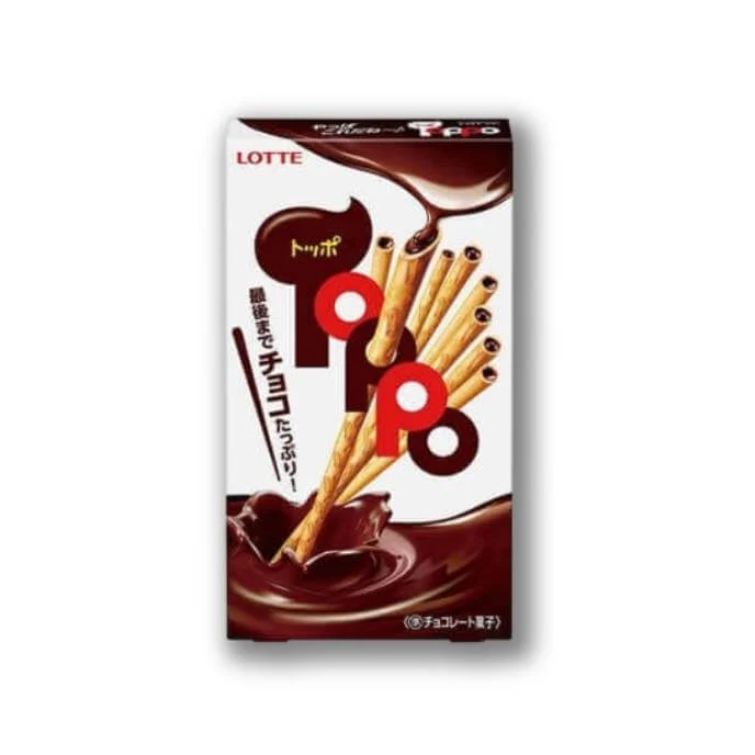 Toppo Mjölkchokladkexpinnar