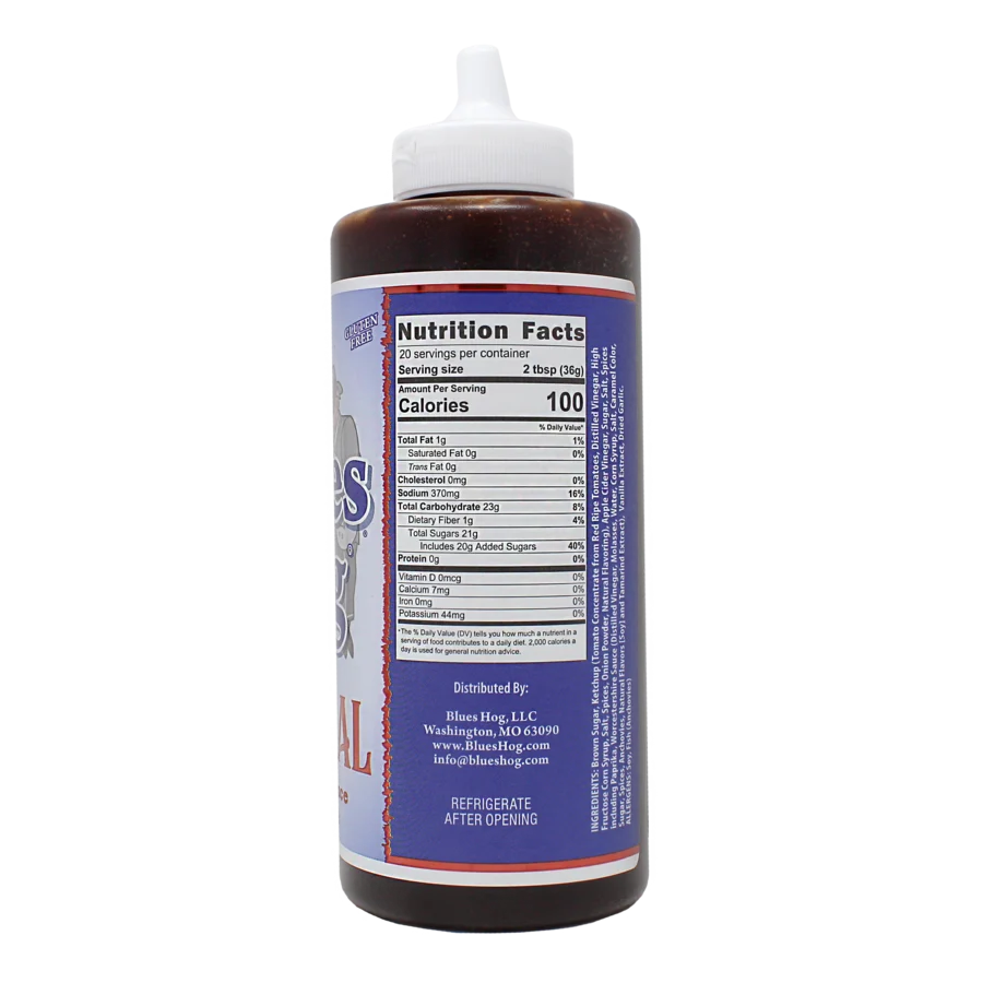 Blues Hogs Original BBQ Sauce Squeeze Bottle