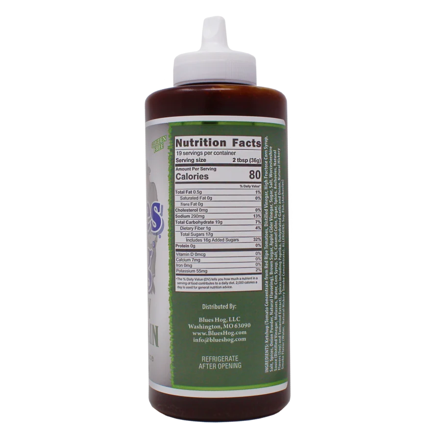 Blues Hogs Smokey Mountain BBQ Sauce Squeeze Bottle
