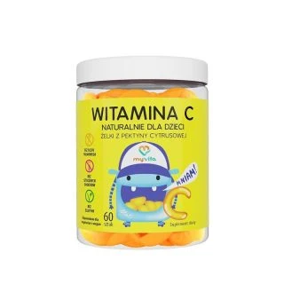 C-vitamingelé på citruspektin för barn 60 st - MYVITA