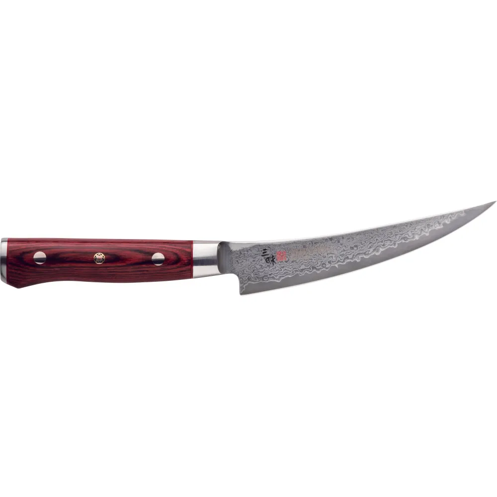 Mcusta Zanmai Flame Damascus Boning knife 16,5 cm