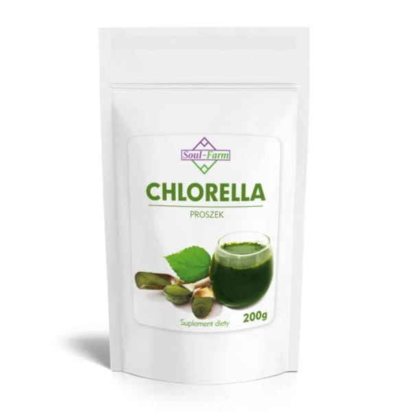 Chlorellapulver 200 g rengörande SOUL FARM