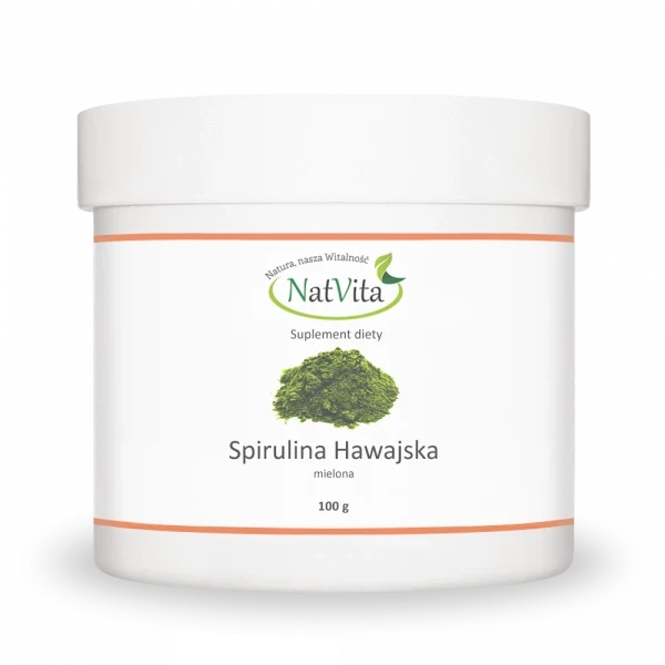 Hawaiiansk spirulinapulver 100g NATVITA