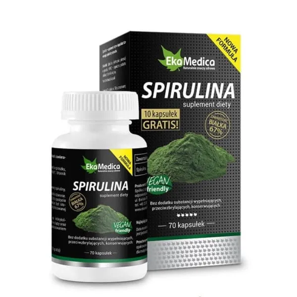 Spirulina 60 kapslar EKAMEDICA