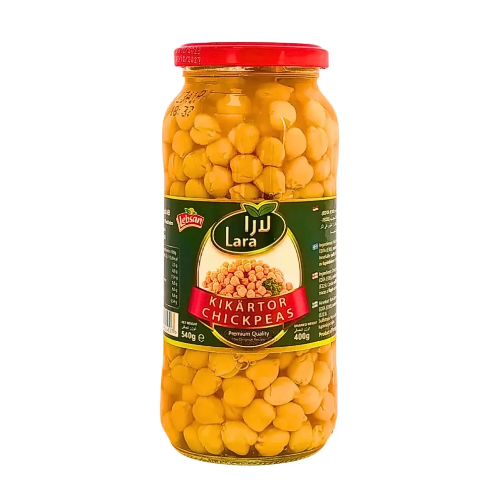 Kikärtor Glas Lara 540g