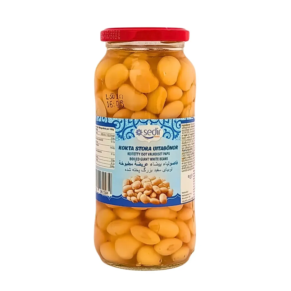Kokta Elefant Bönor Glas Sedir 570g