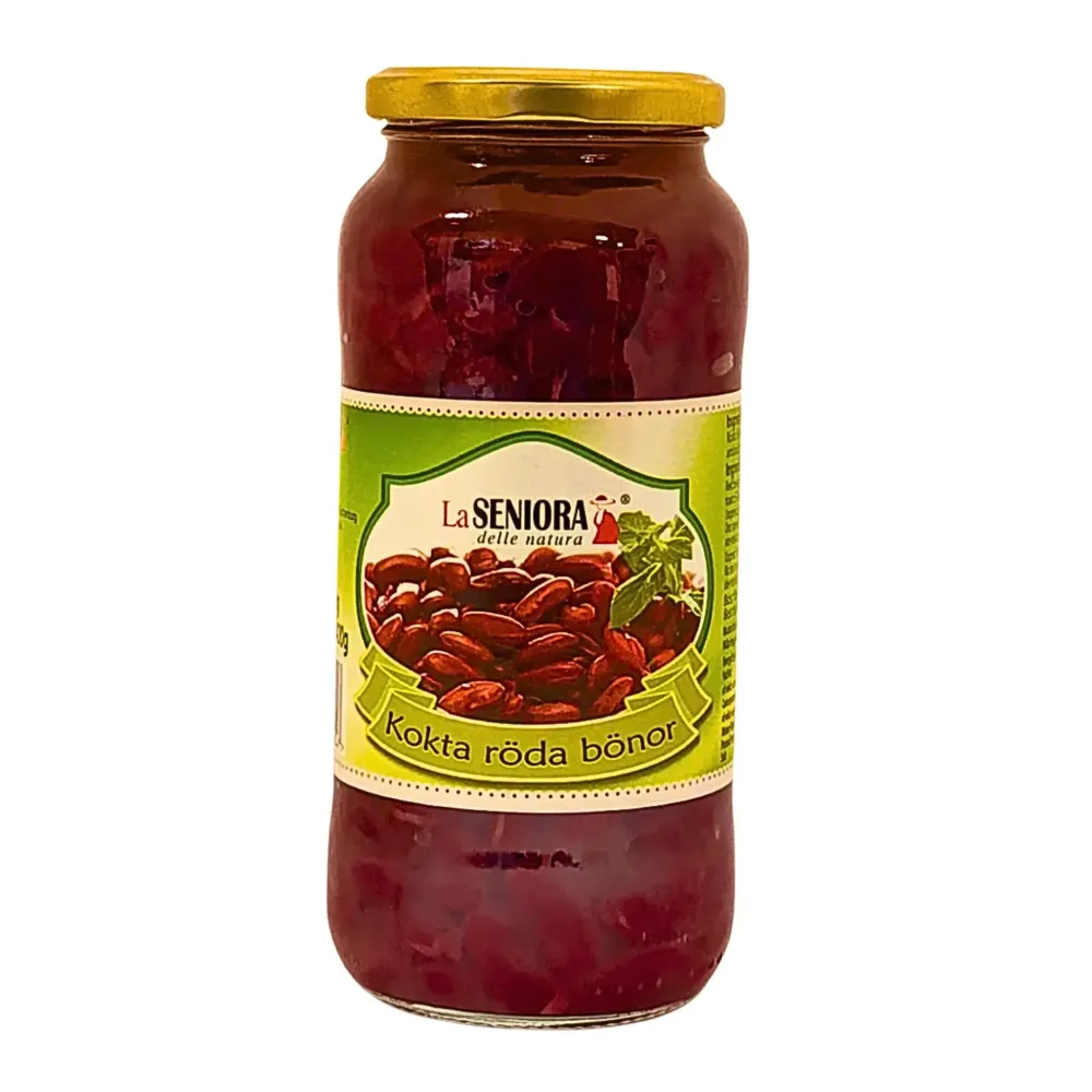 Kokta Röda Bönor Glas Laseniora 580g