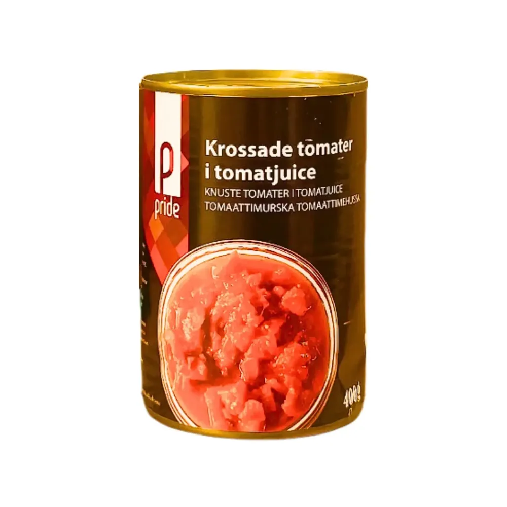 Krossade tomater Pride 400g burk
