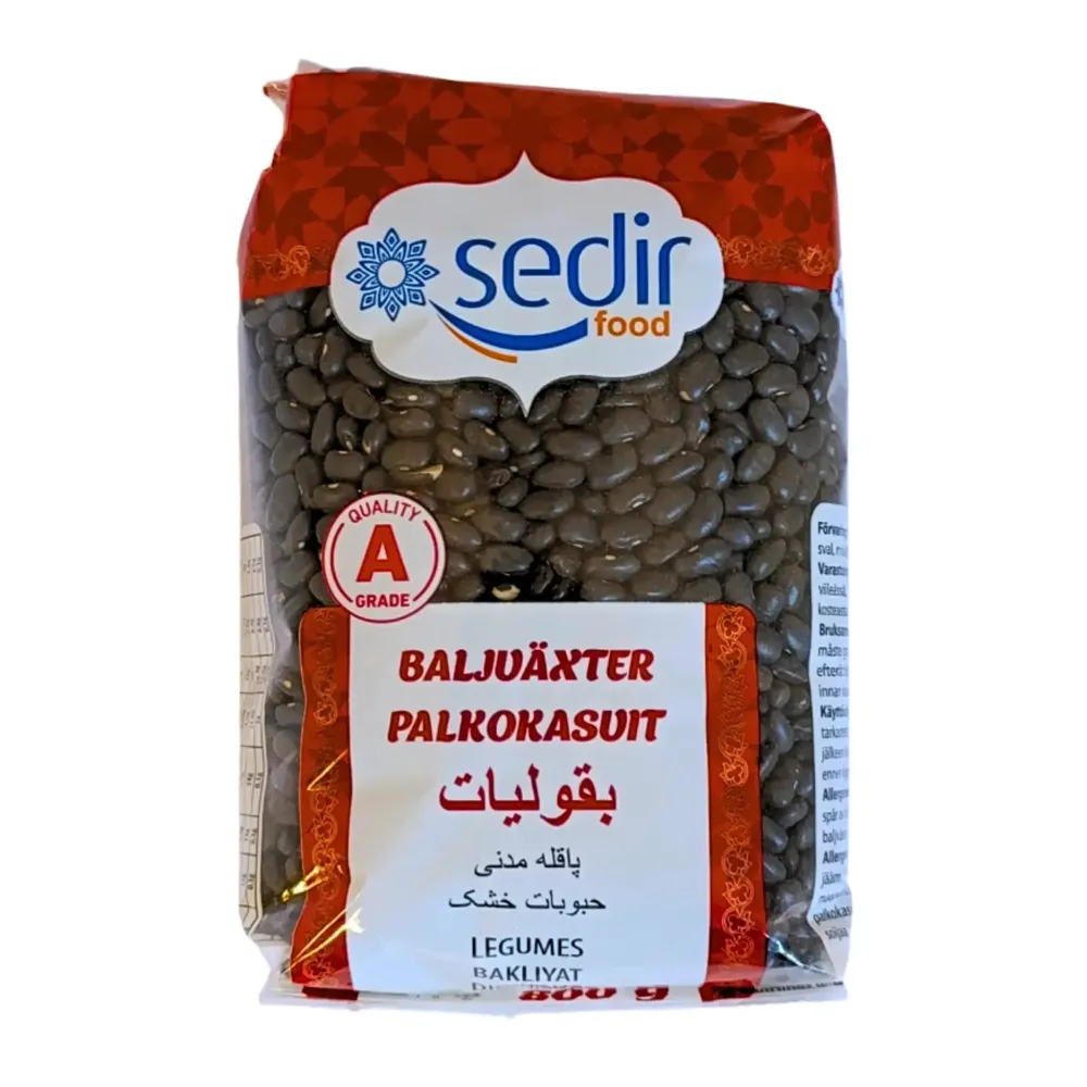 Svarta bönor Sedir 800g