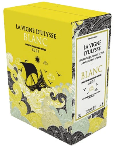 Låda - Aude Blanc - 3 liter