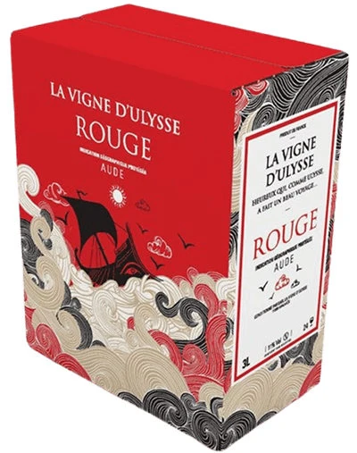 Låda - Aude Rouge - 3 liter