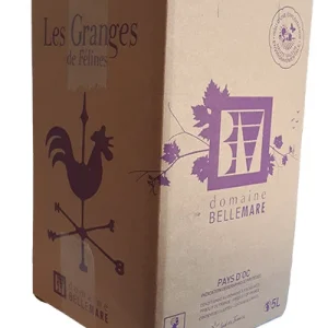 Les Granges Rosé Bag--box 5 liter 2022