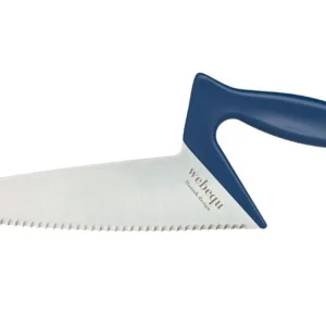 Ergonomisk brödkniv med mjuk touch - Unik design i världsklass. 5 färger Indigo