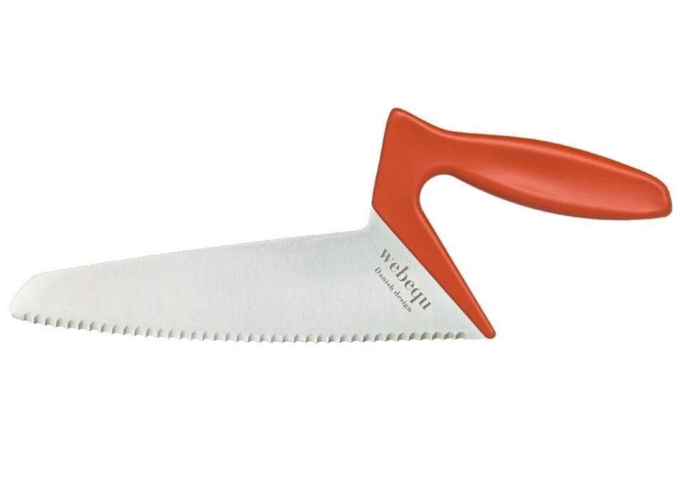 Ergonomisk brödkniv med velvety touch - Unik design i världsklass. 5 färger Svart