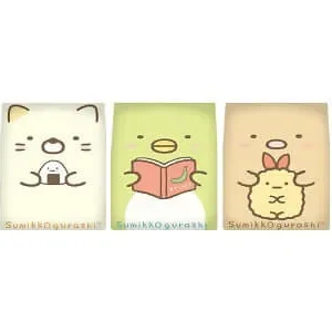Sumikko Gurashi-klistermärken med tuggummi