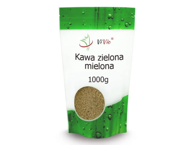 Malet grönt kaffe 1000g VIVIO