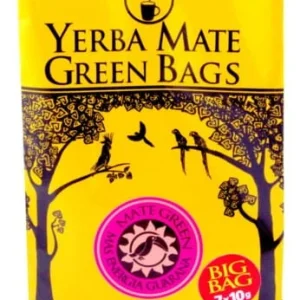 Yerba maté grönt mer energi guarana grov
