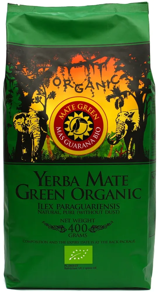 YERBA MATÉ VERT MED GUARANA EKO 400 g - MATÉ VERT EKO