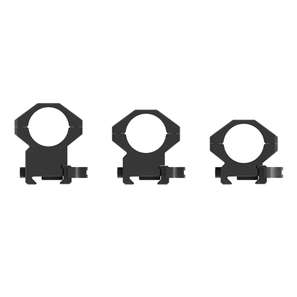 30mm TAC Picatinny/Weaver-ring snabbfäste – HuntElite Medium