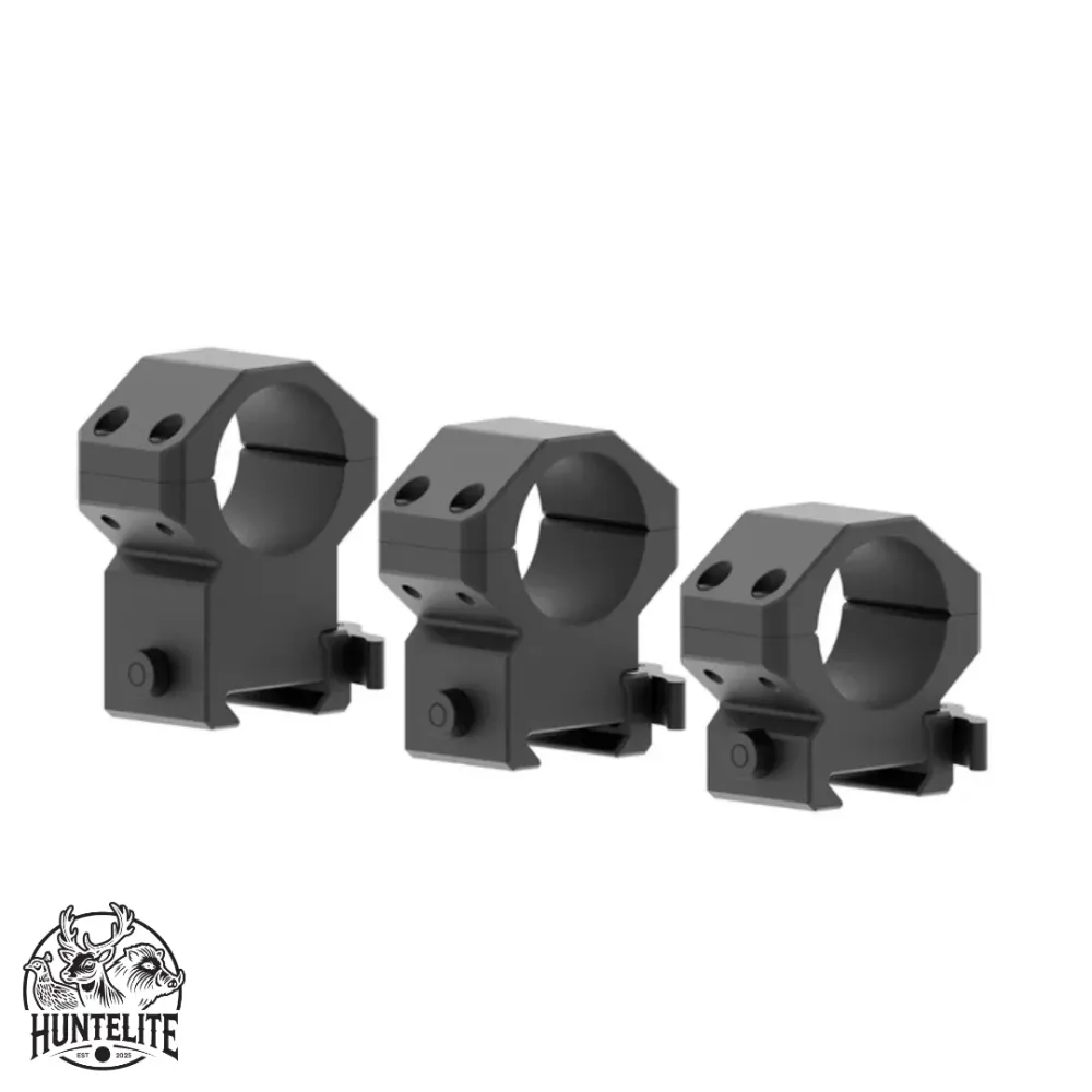 30mm TAC Picatinny/Weaver-ring snabbfäste – HuntElite Medium