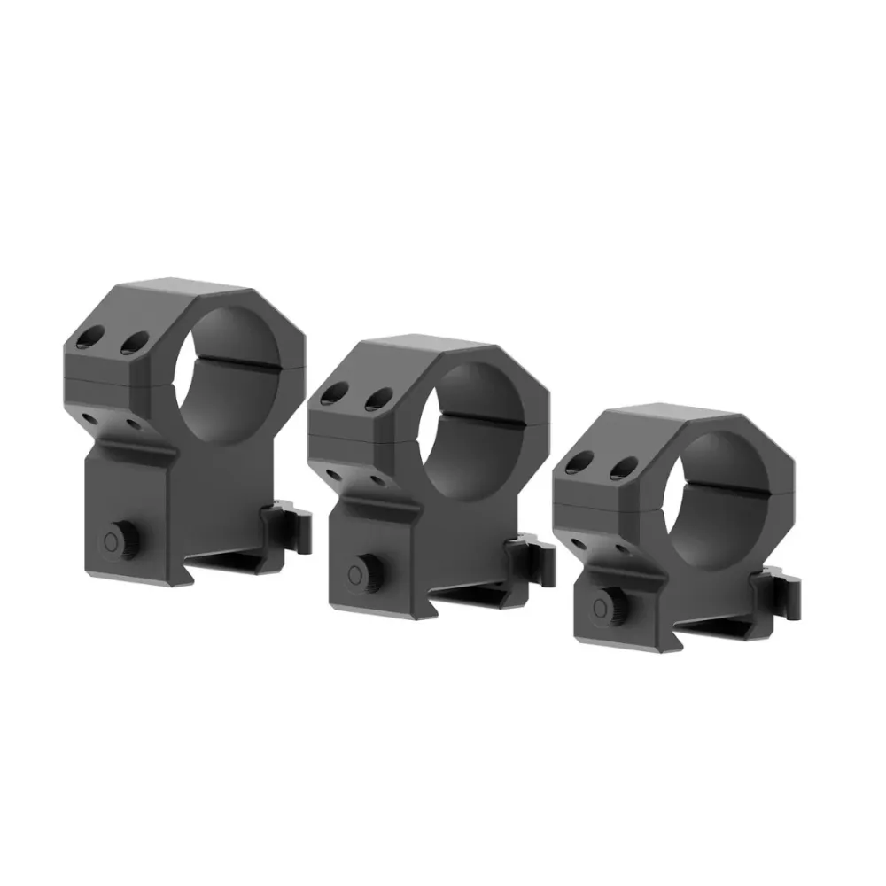 30mm TAC Picatinny/Weaver-ring snabbfäste – HuntElite Medium