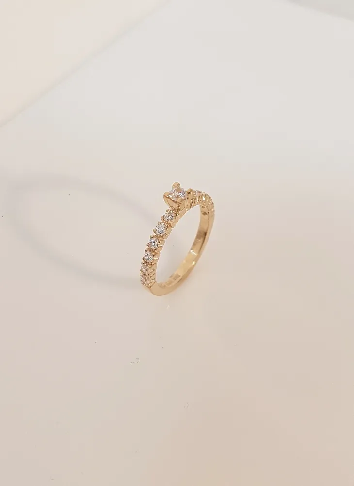 Molly 0.10ct + 12x0.02ct