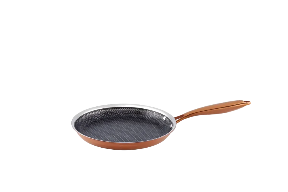 Stekpanna FunNordic Hâws Santo pannkakspanna 24 cm, hybridbeläggning roséguld