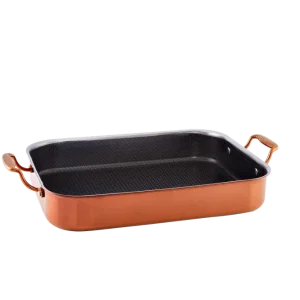 Ugnsformar FunNordic Hâws Santo ugnsform 31×25 cm 2 mm, hybridbeläggning roséguld