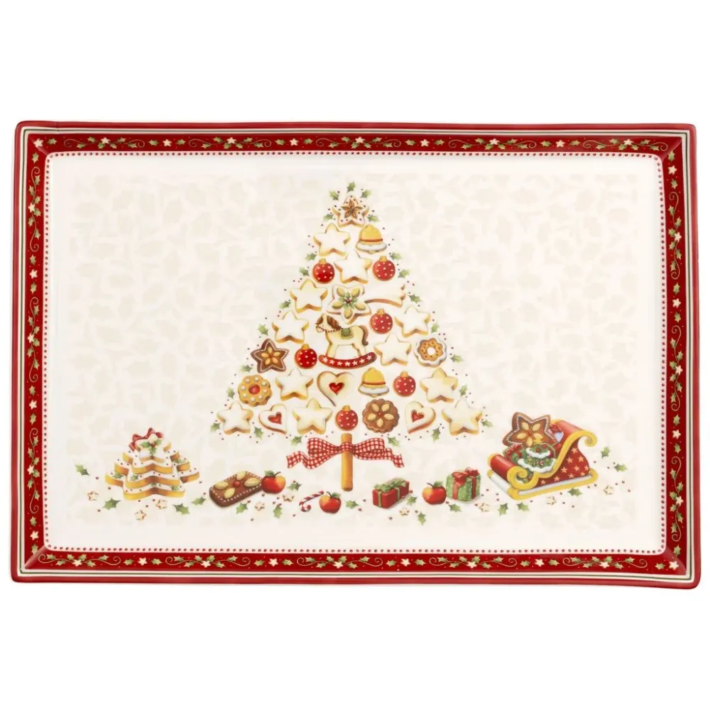 Villeroy & Boch Winter Bakery Delight Rektangulärt kakfat stort 1200 ml