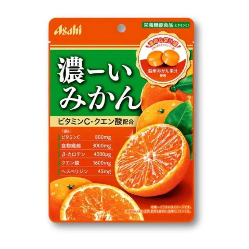 Asahi Hårdgodis - Stark Apelsin