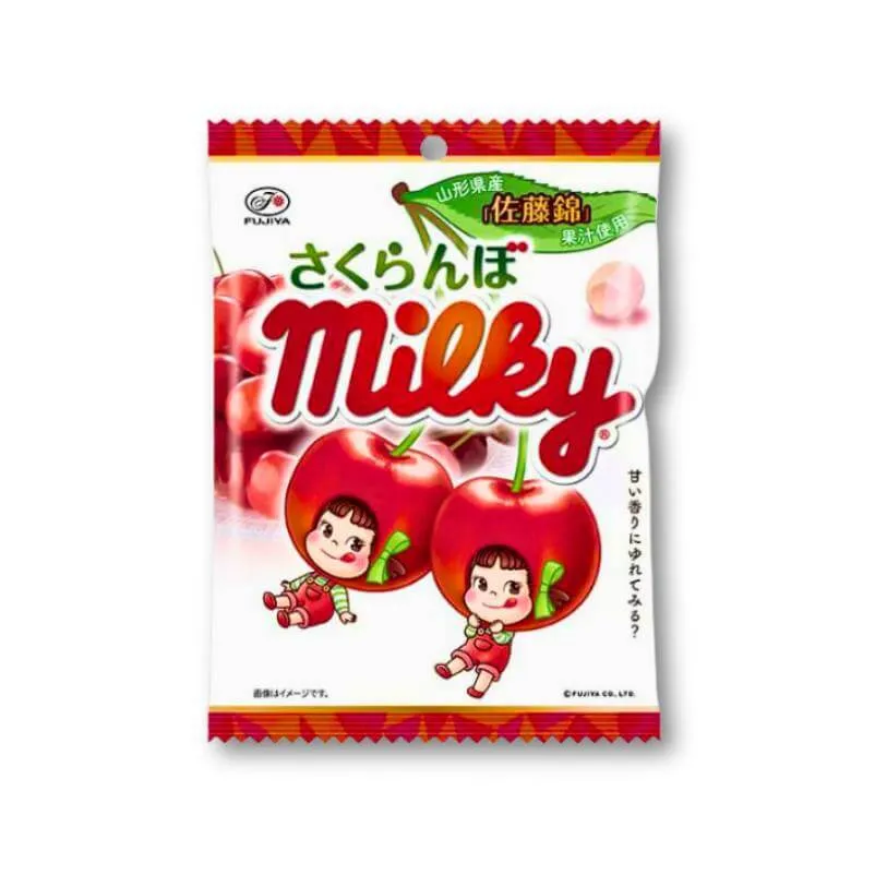 Fujiya Milky Candy - Sato Nishiki Körsbär