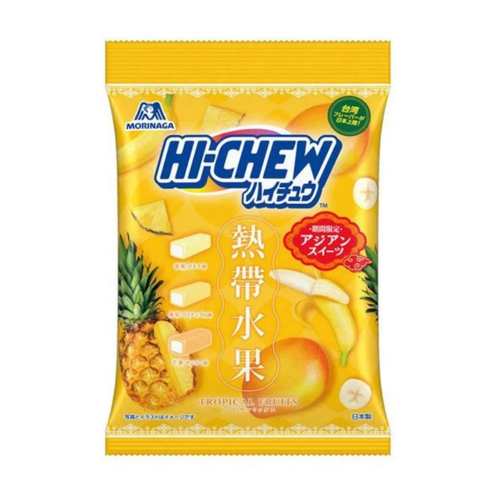 Hi-Chew Tropical Fruits Mix - Mango, Banan och Ananas